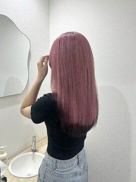 モニカ 栄店(MONIQA) ピンクカラー × 裾カラー