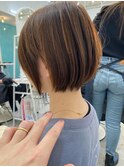 大人可愛い◎ショートボブ前髪カット◎くびれボブ20代～50代