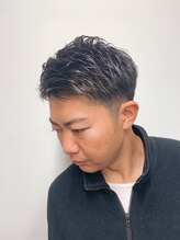 バーバーショップ テト キタヤマ(barber shop tete kitayama) 7:3ツーブロックショート☆