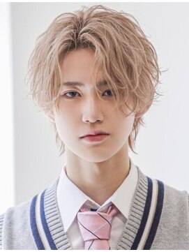 ゴールド 京都 三条(GOALD) ハイトーン無造作センターパート