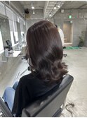 ミディアムレイヤーカット/バレイヤージュ/似合わせカット/船橋