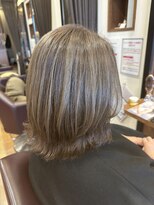 美容室ヒラトヤ 仙北店&nbsp;外はね丸みボブ