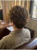 メンズパーマ清潔感ビジネスマンイメチェンモテ似合わせカット