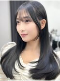 髪質改善/ワンホンレイヤー/顔周り/透明感カラー/韓国ヘア/北柏
