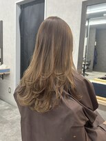 テトテ 天王寺店(tetote) ハイレイヤーカット ベージュブラウン