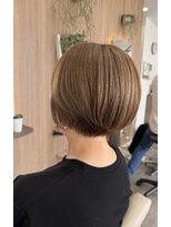 サロン ド ボーテ リアン(salon de beaute Lien)&nbsp;脱白髪染めでミルクティーブラウン