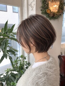 アーツオファ 町田(arts ofa) 町田ハンサムショートボブアッシュカラー大人ボブ