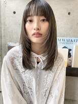 シーレム 元町三宮(SILEM) レイヤースタイル ミディアムロング