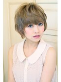 伸ばしかけの人でもできるショートスタイル