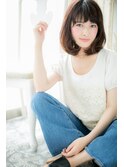 *+CUORE+*…上品＆カジュアル☆斜めバングミディa