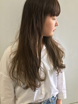 フィル(fil) ベージハイライト//大人ロング