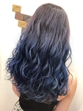 ネクスト 池袋(NEXT) 【ブルーグラデーション】ダークグレー＆ブルー【NEXT池袋】