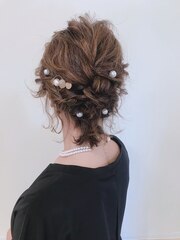 カジュアルボブヘアアレンジ♪