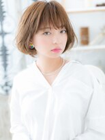 モッズヘア 越谷(mod's hair)&nbsp;*mod's越谷*くせ毛風カール×斜めバングのガーリーボブa