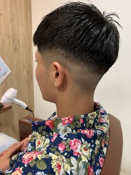 カルムヘア(Calm hair) フェード×ベリーショート