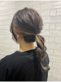 みつあみヘアアレンジ【Zina　大越香苗】