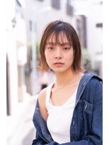 レニーバイエース(LANY by ACE)&nbsp;【LANY横浜】外ハネボブ×オリーブベージュ