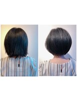 ネイロ 錦糸町(NeiRo)&nbsp;前髪カタログくびれミディイヤリングカラーラベンダーカラー