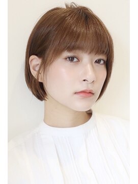 アイ(I.) 【I.】30代からのナチュラル前下がり艶ショートボブ　川口