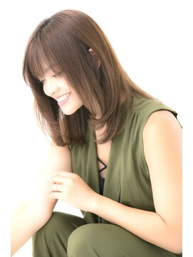 リュンヌ 門前仲町(lune) 20代30代40代50代大人可愛いひし形フェザーバング【LINONA】