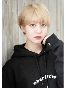 クレドガーデン 西新井店(CRED GARDEN) 20代30代40代/大人可愛い/ひし形/耳掛け小顔ショート/西新井C