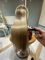 ロンド ストラーダ 心斎橋(Lond strada) シルキーベージュ×グレージュカラー【髪質改善/縮毛矯正】