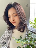 ビュートリアム 南青山(BEAUTRIUM)&nbsp;長めバング 大人可愛い カジュアル 20代30代40代50代