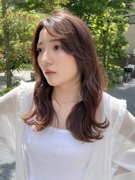 サク 田町芝浦(Sac.) 石原和樹　ミルクティーピンク　フレンチカジュアル　ヨシンモリ