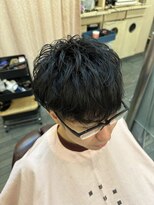 銀座マツナガ 浅草店 【ビジネスマン必見!】ナチュラルアイロンパーマ