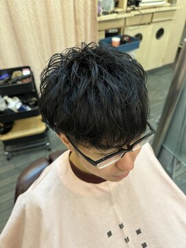 銀座マツナガ 浅草店 【ビジネスマン必見!】ナチュラルアイロンパーマ