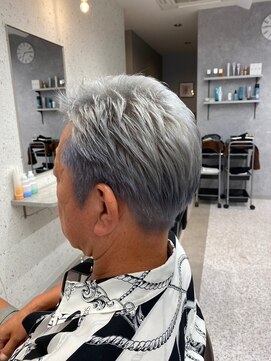 アデプト 北千住店(adept) ★ダブルカラー/シルバーアッシュ/メンズ【北千住】