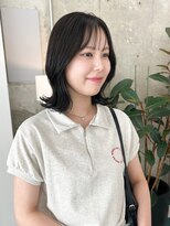 ノエ(noe) 切りっぱなしボブ×フェイスレイヤー