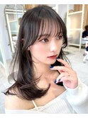大人可愛い韓国レイヤー　ワンカール　似合わせ小顔顔まわり#