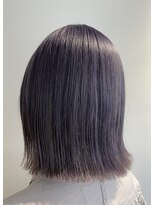 バズ(BUZZ) 1ブリーチで作るラベンダーグレージュ*ブルベ