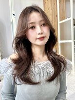 アフロートリノ(AFLOAT Leino) 2wayバング 韓国前髪 シースルー ミディアム くびれ レイヤー#