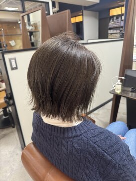 はんなり 行徳 【イルミナカラーで透明感】春のオリーブグレージュ