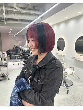 ナイロンバイセレクション(NYLON by Selection.) block color