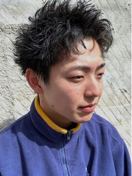 パークレーン アイス イヴェン(park lane ICI yeven) スパイキーショート ピンパーマ シャドウパーマ