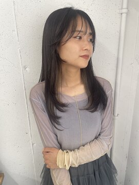 ソーソー(SoSo) ショートボブハイライトレイヤーカットヘアセット髪質改善天文館