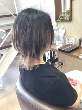 コアフィールフィス(COIFFURE fils) 【見附　今町】似合わせ　ハイライト　ローライト