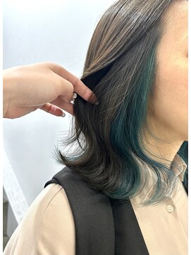 クロト(Clotho) イヤリングカラー/インナーカラーダブルカラーブリーチ白髪染め