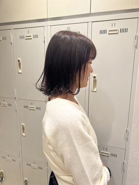 ステラバイケンジ(STELLA by KENJE) 大人綺麗ボブ/藤沢/髪質改善縮毛矯正/ショート/脱白髪染め透明感