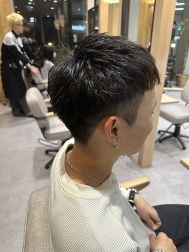 レム 長町店(L.E.M) メンズショート【刈り上げブロックも美しく】
