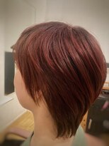 ソラ タニマチ(sora tanimachi) ブリーチなし赤系カラー