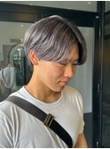 メンズ/マッシュショート/グレージュカラー