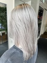 ダブル アンダーバー サロン(W_SALON) 【W_SALON 河原町】ホワイトグレー髪質改善トリートメント