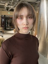 スクリーン(SCREEN)&nbsp;ホワイトグレージュ/デジタルパーマ/チェリーブラウン/三宮/元町