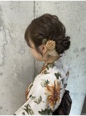 浴衣×お団子ゆるふわセット♪