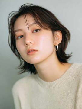 トクテ 吉祥寺(tokute) くびレイヤーエモージュグレージュカラーくびれショート/吉祥寺