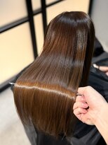 ルナス 福岡天神(LUNAS) 縮毛矯正+髪質改善トリートメント